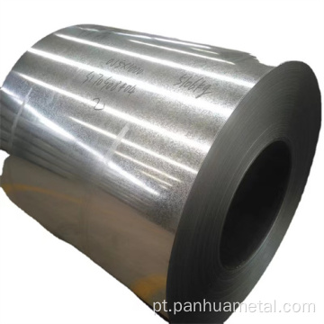 Bobina de aço galvanizada com cobertura de zinco de zinco de 0,8 mm de zinco de 0,8 mm